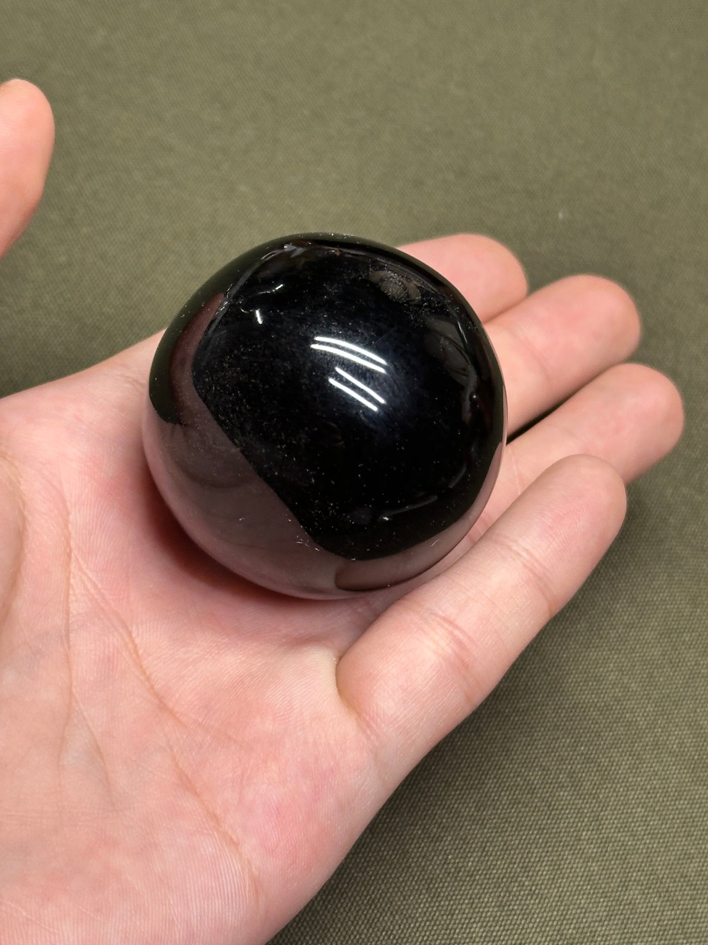 Esfera de Obsidiana Dorada