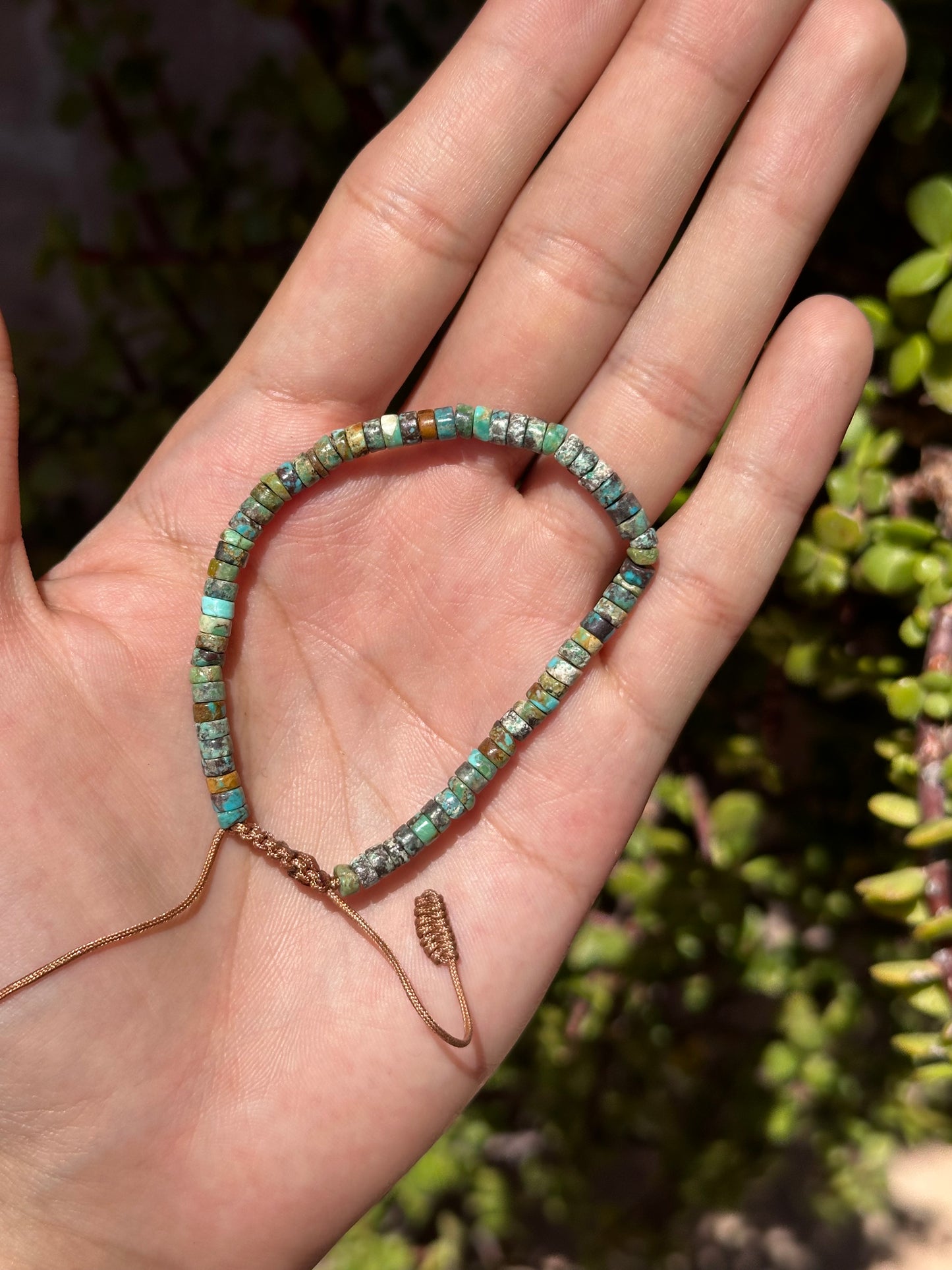 Pulsera Ajustable de Turquesa