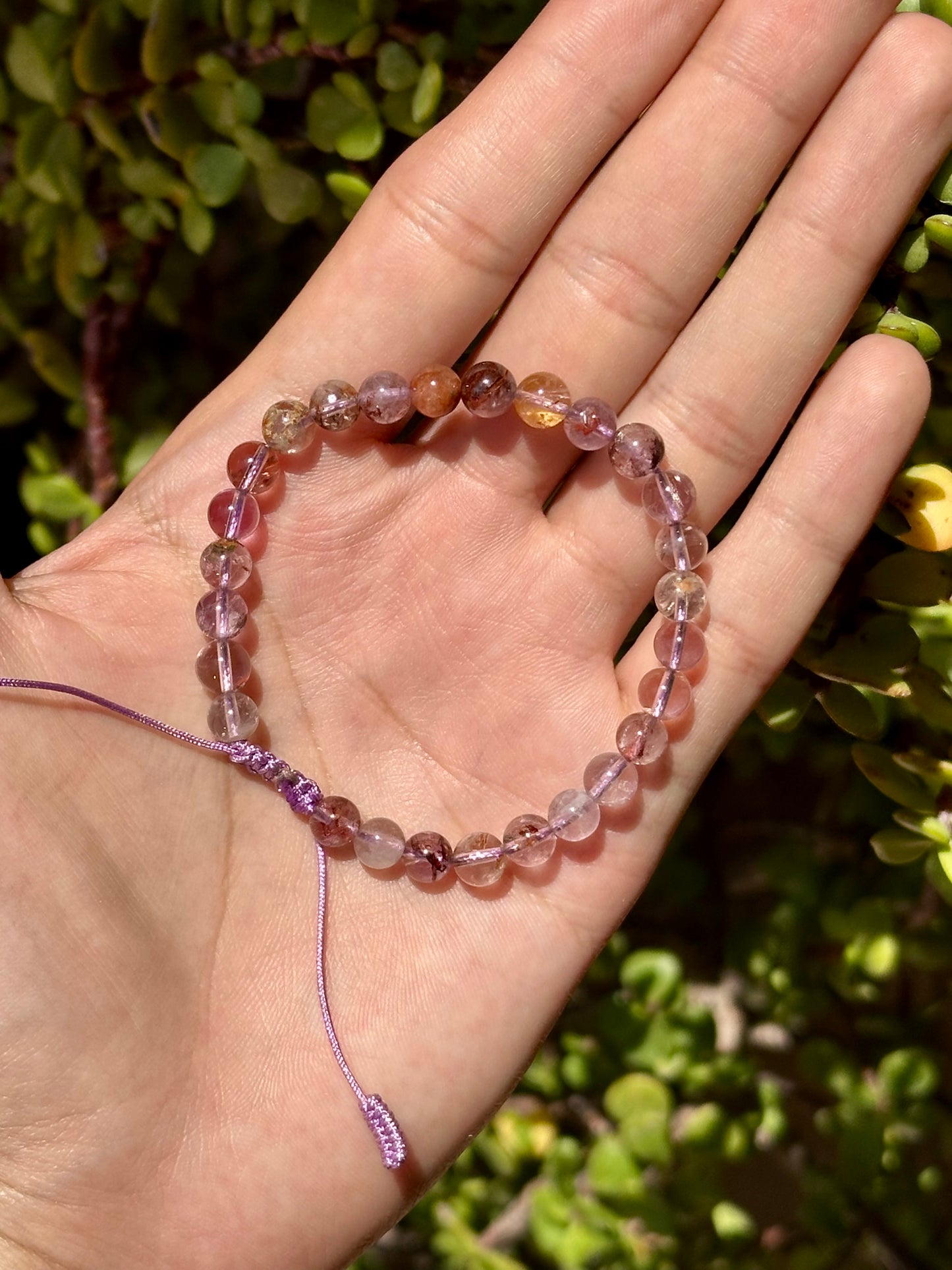 Pulsera Ajustable de Super 7 6mm