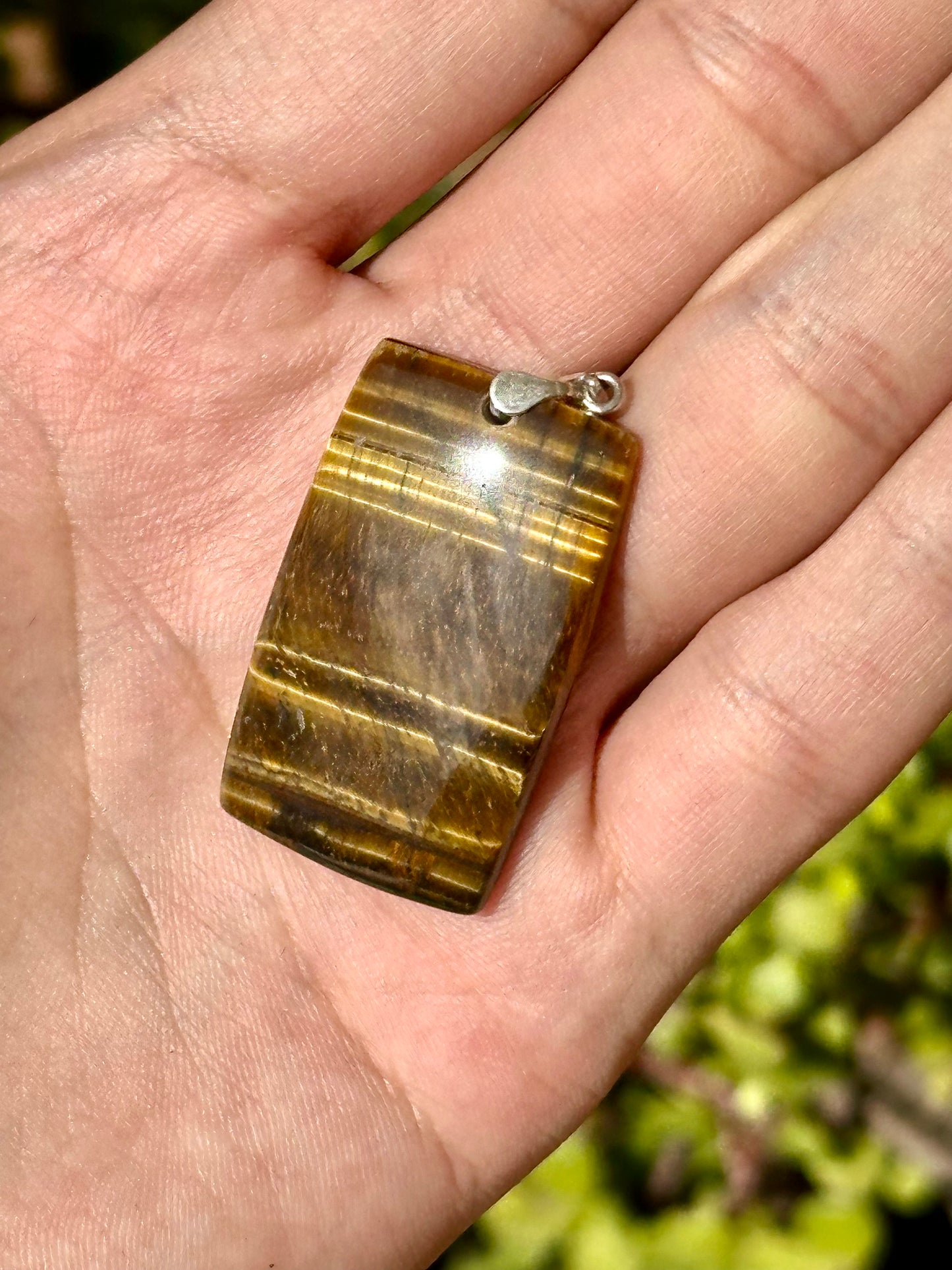 Dije Ojo de Tigre Natural - Protección y Confianza