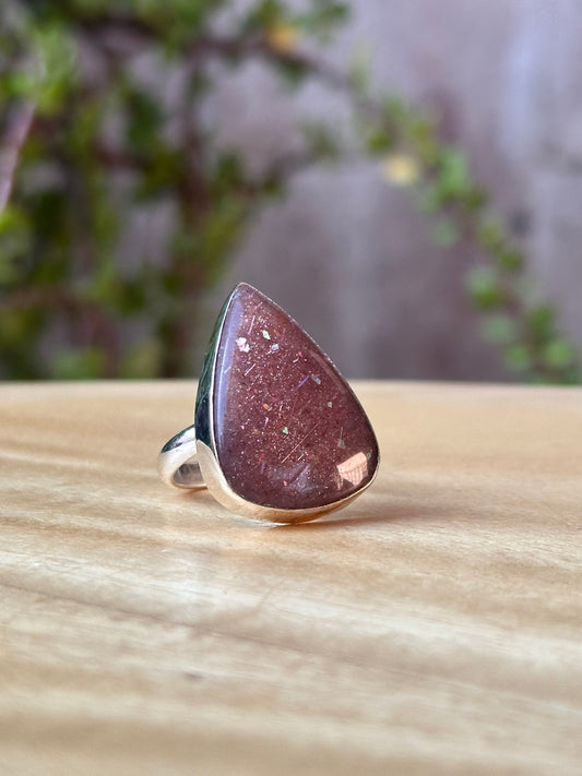 Anillo ajustable de Piedra Sol