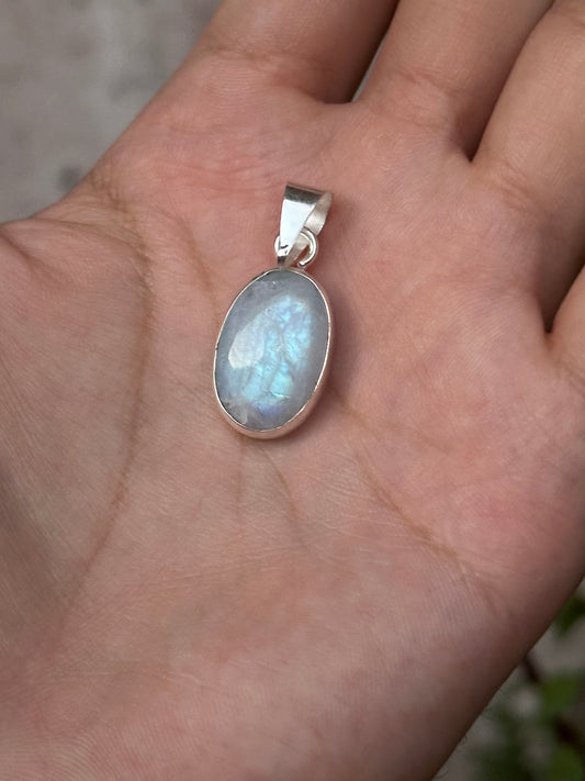Dije Piedra Luna Natural - Intuición y Equilibrio Emocional