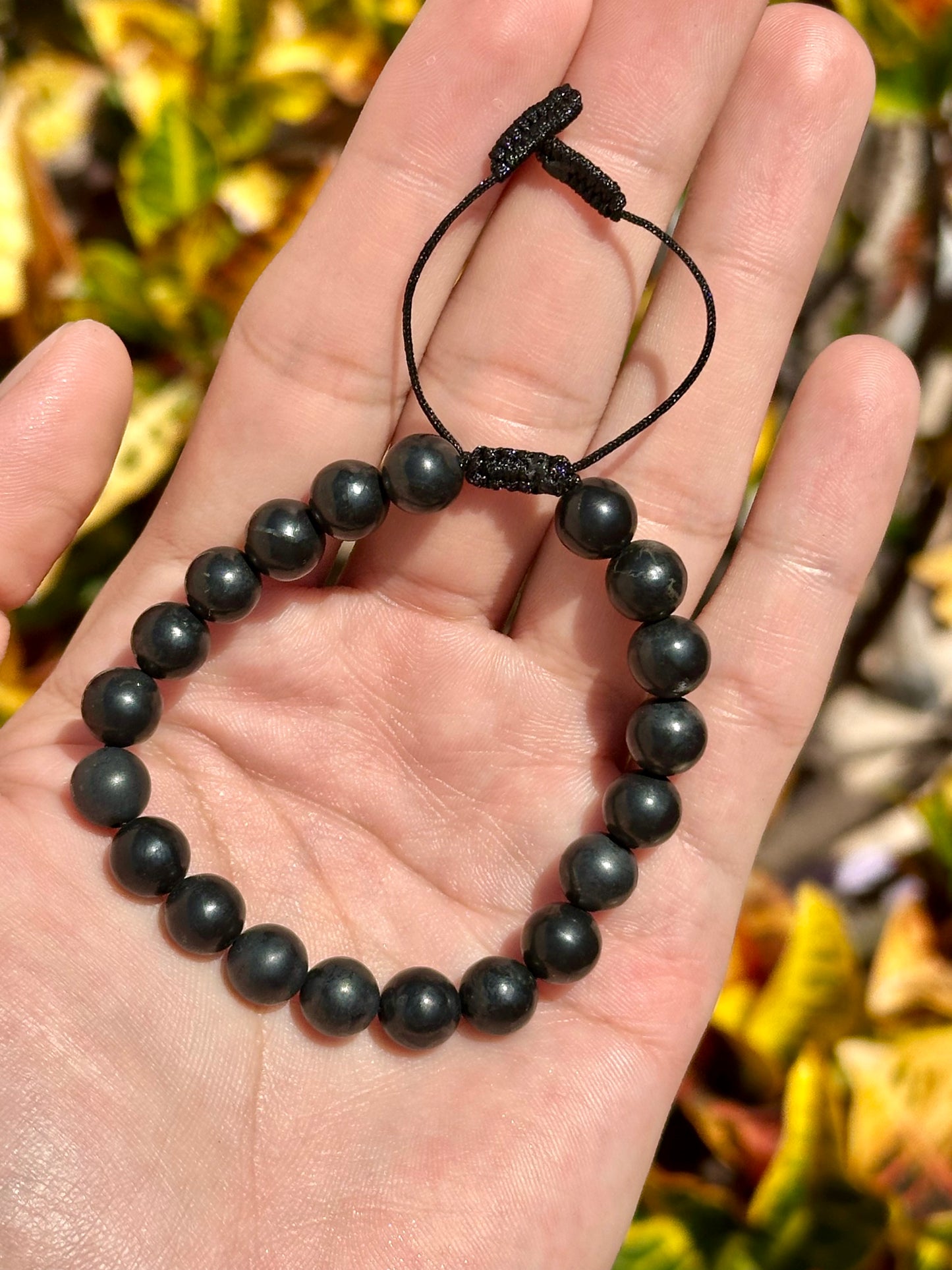 Pulsera de Shungita - Protección Electromagnética
