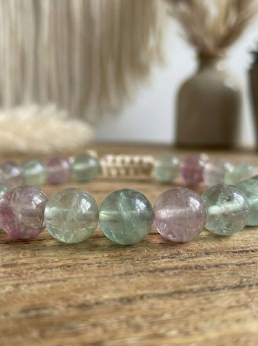 Pulsera ajustable de Fluorita