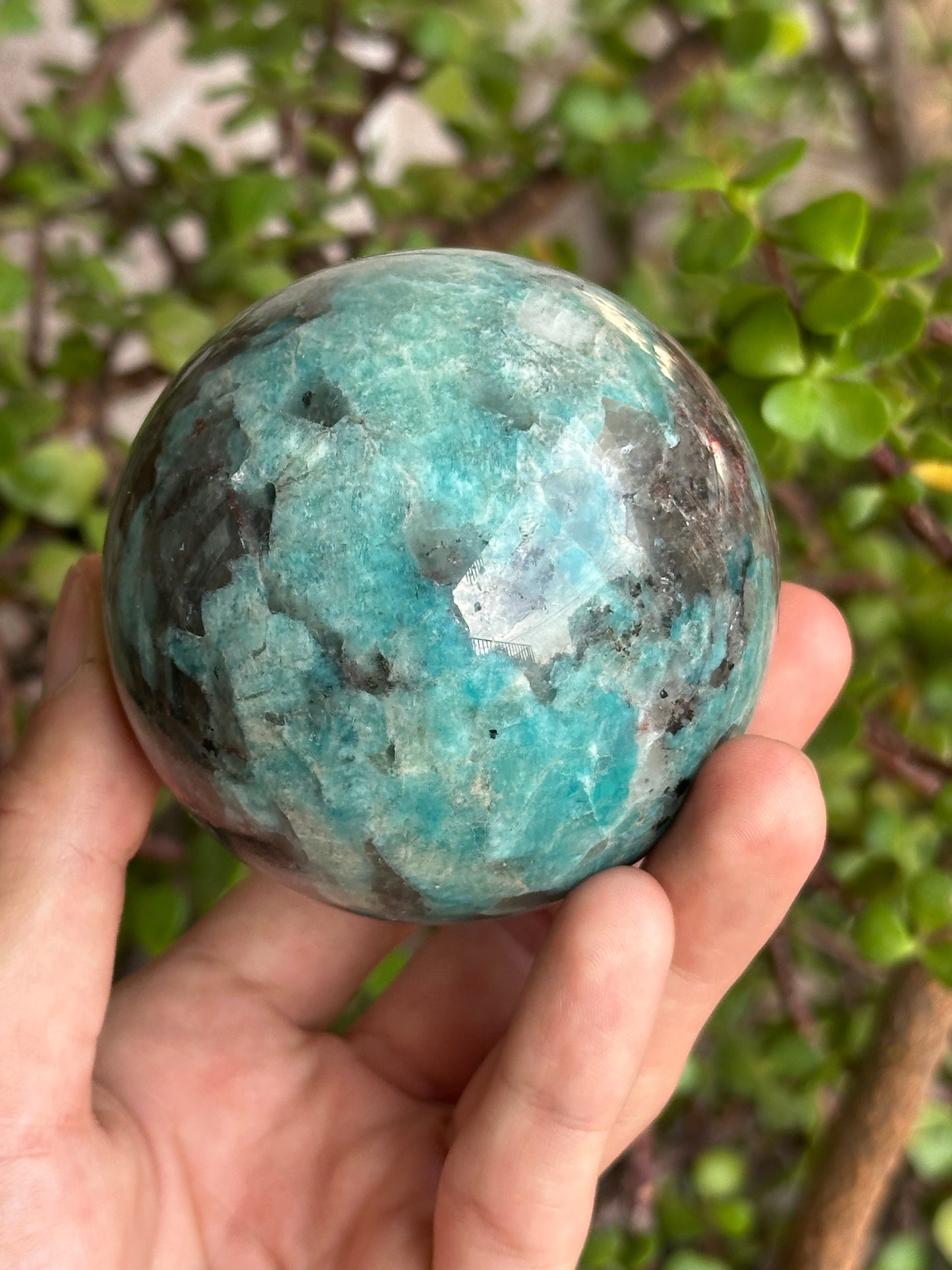 Esfera de Amazonita