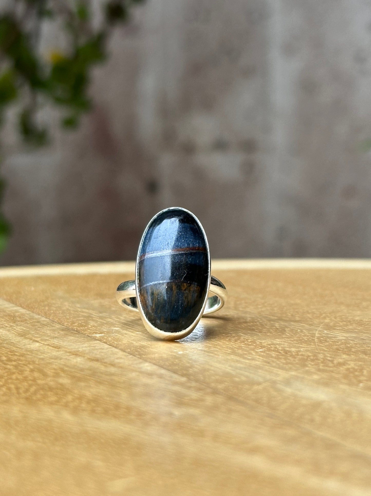 Anillo Ajustable de Ojo de Halcón
