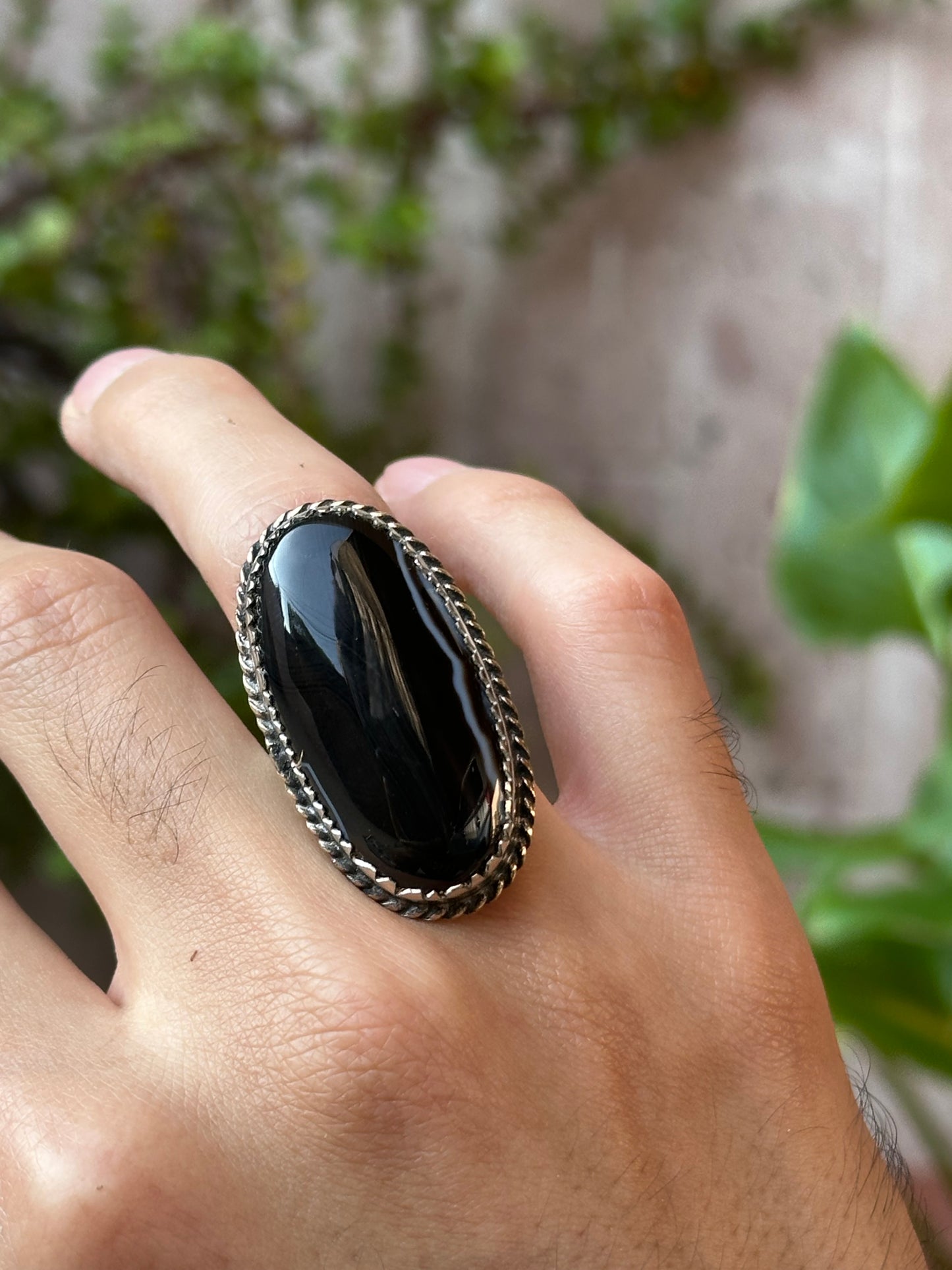 Anillo ajustable de Ágata