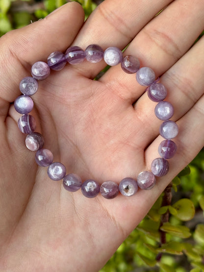Pulsera Ajustable de Lepidolita mini | Calma y Equilibrio Emocional