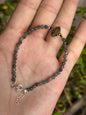 Pulsera ajustable de labradorita