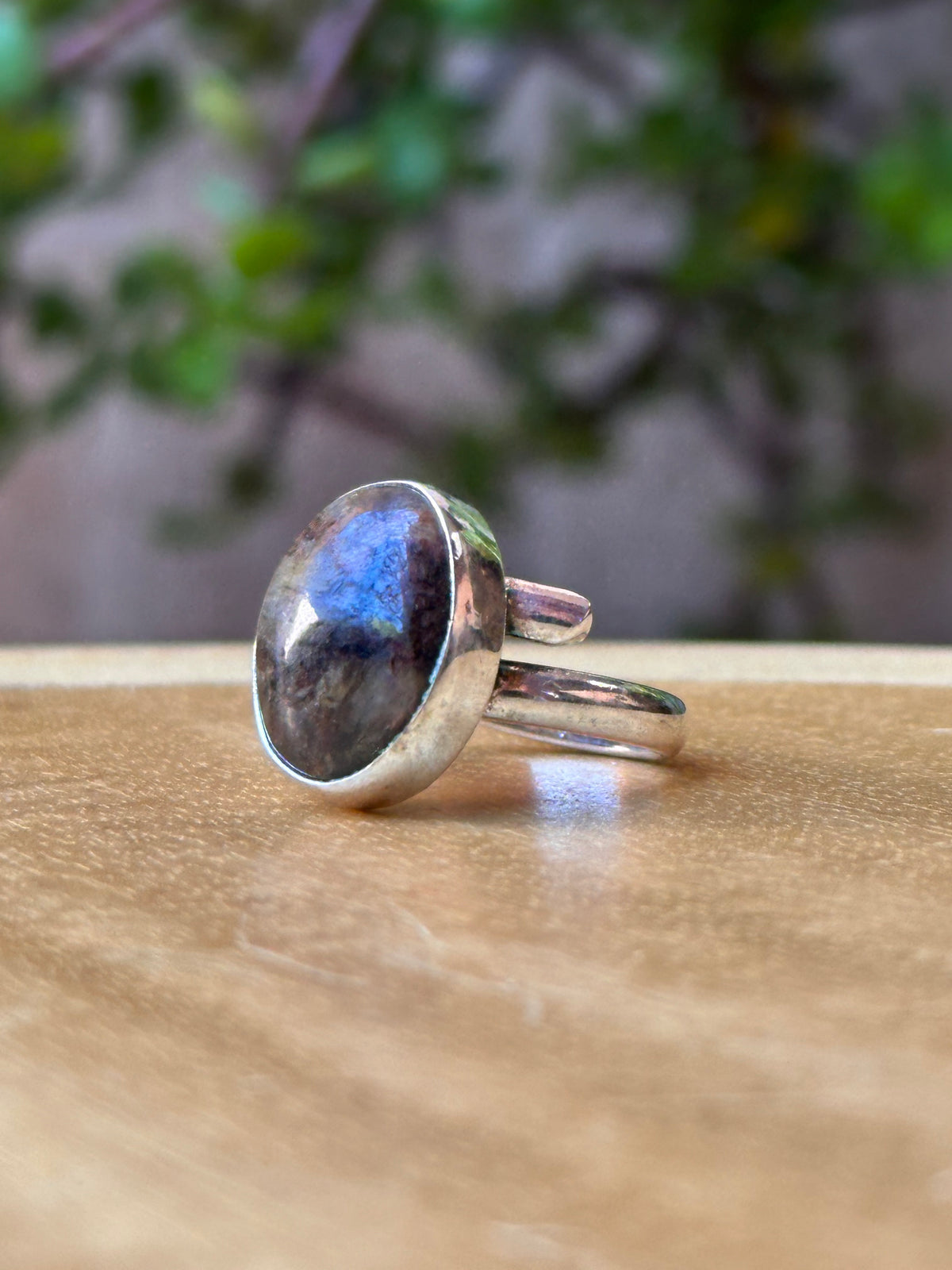 Anillo Ajustable de Chiastolita
