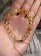 Pulsera Ajustable de Citrino 8mm