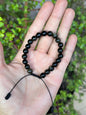 Pulsera ajustable de Obsidiana Dorada 8mm
