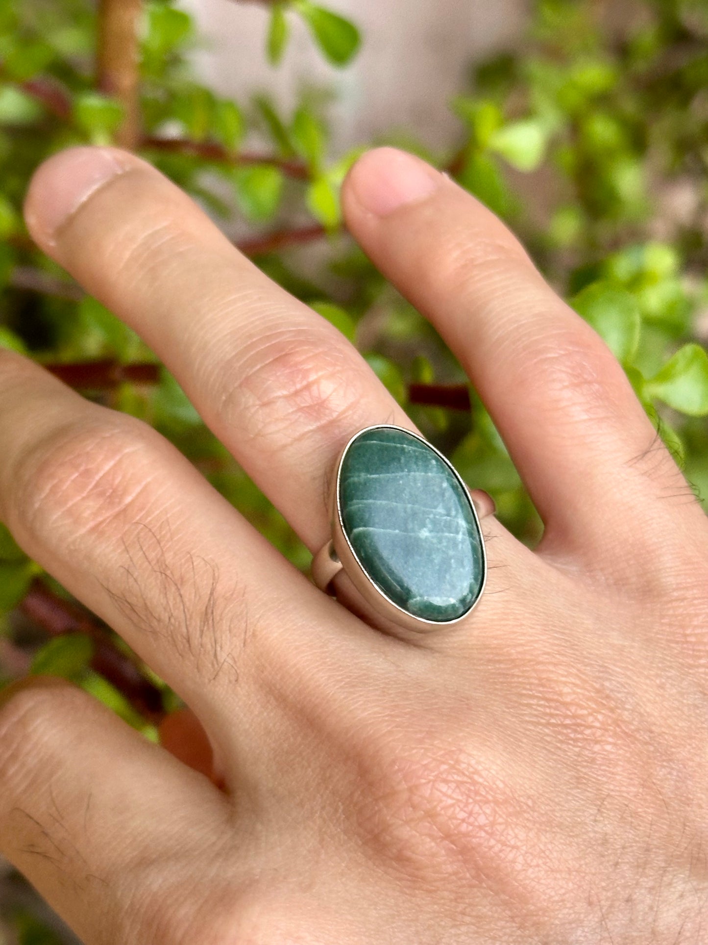 Anillo ajustable de Jade