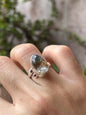 Anillo Ajustable de Cuarzo Jardín