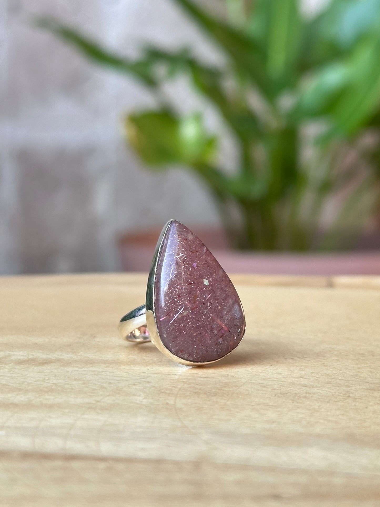 Anillo ajustable de Piedra Sol