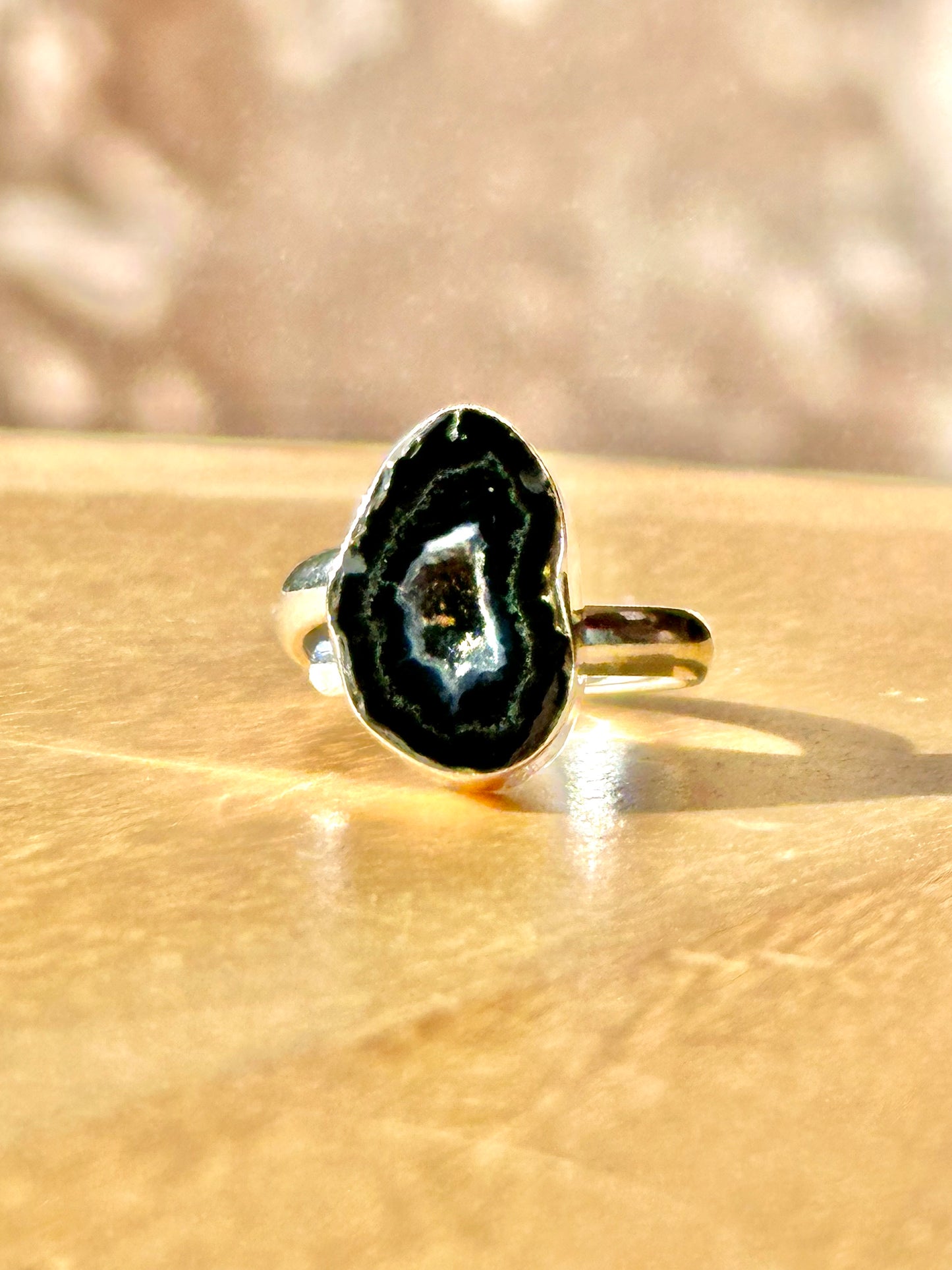 Anillo ajustable de geoda