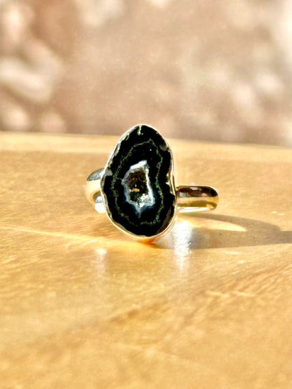 Anillo ajustable de geoda