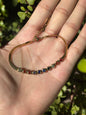 Pulsera de 7 Chakras con Zirconias | Broche Ajustable