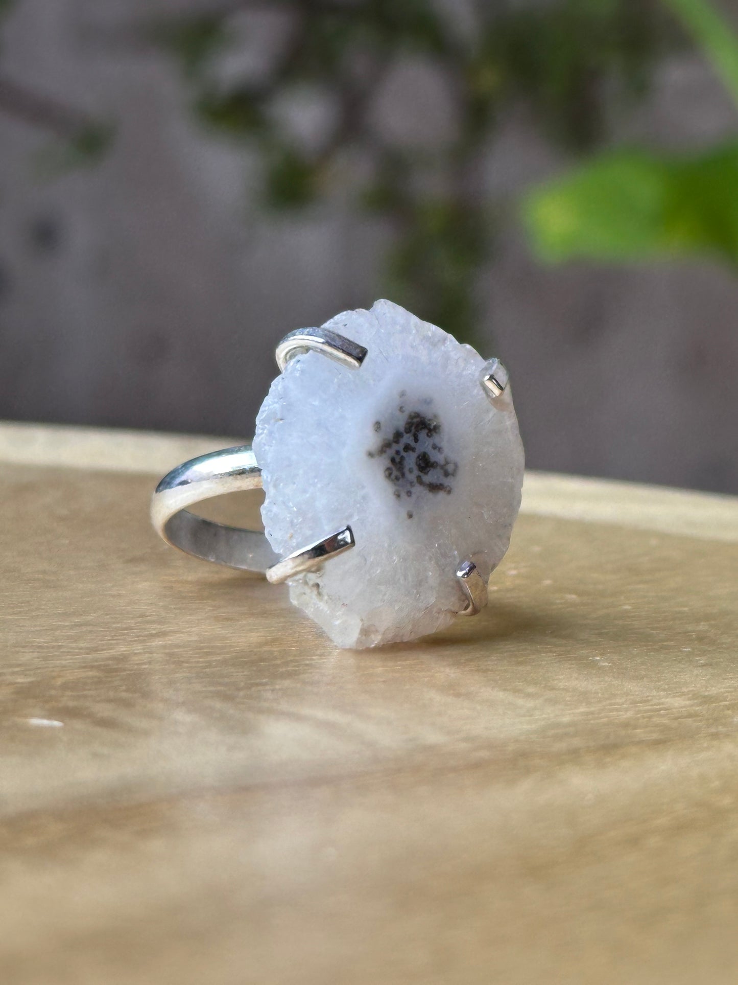 Anillo Ajustable de Estalactita