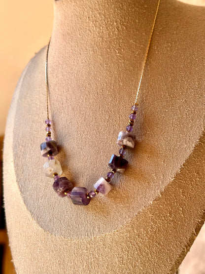 Collar de Amatista & Hematita