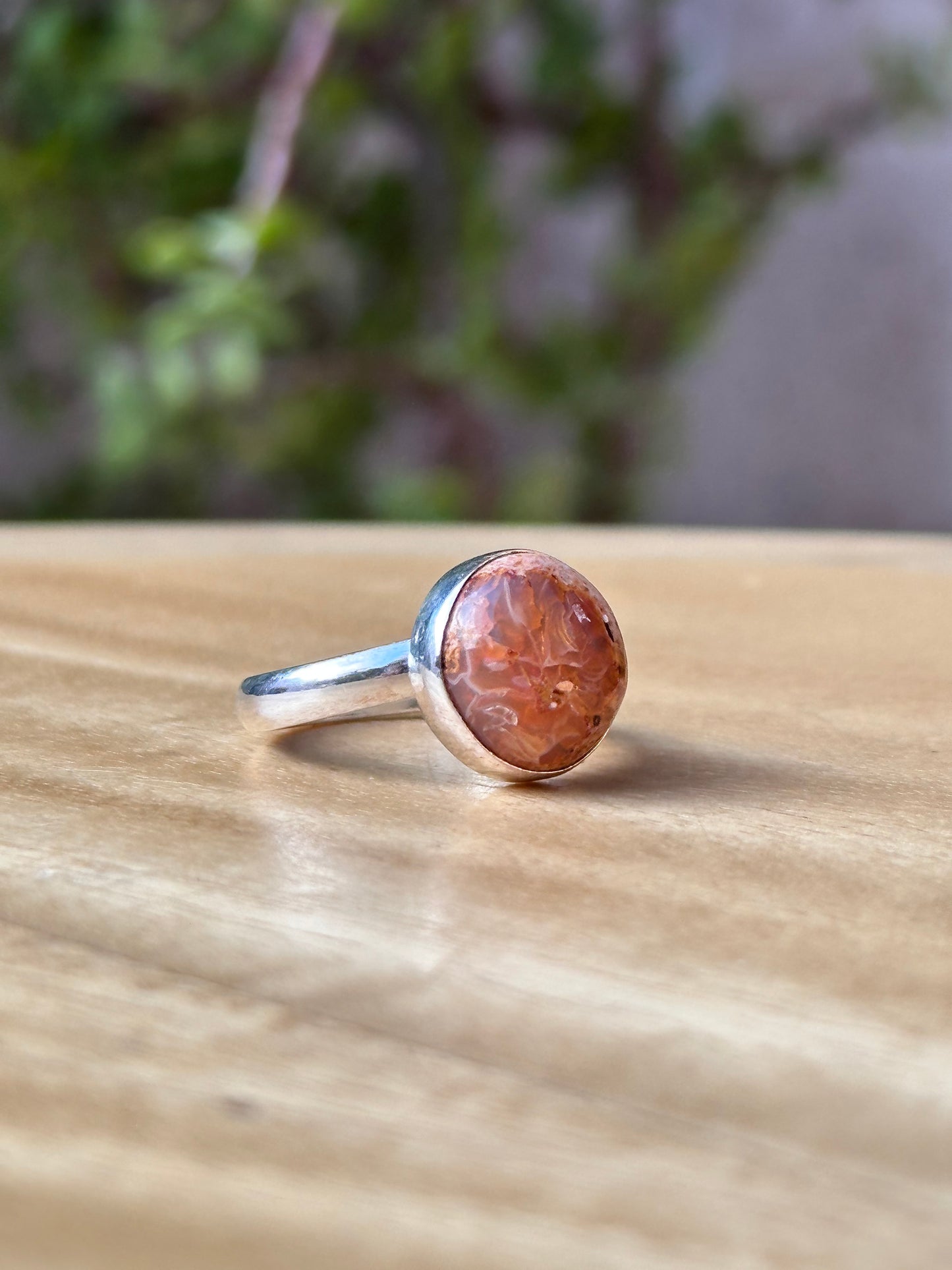 Anillo ajustable de Ópalo en Cantera