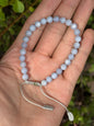 Pulsera Ajustable de Ágata Blue Lace