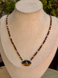 Choker de Ojo de Tigre & Mokaita