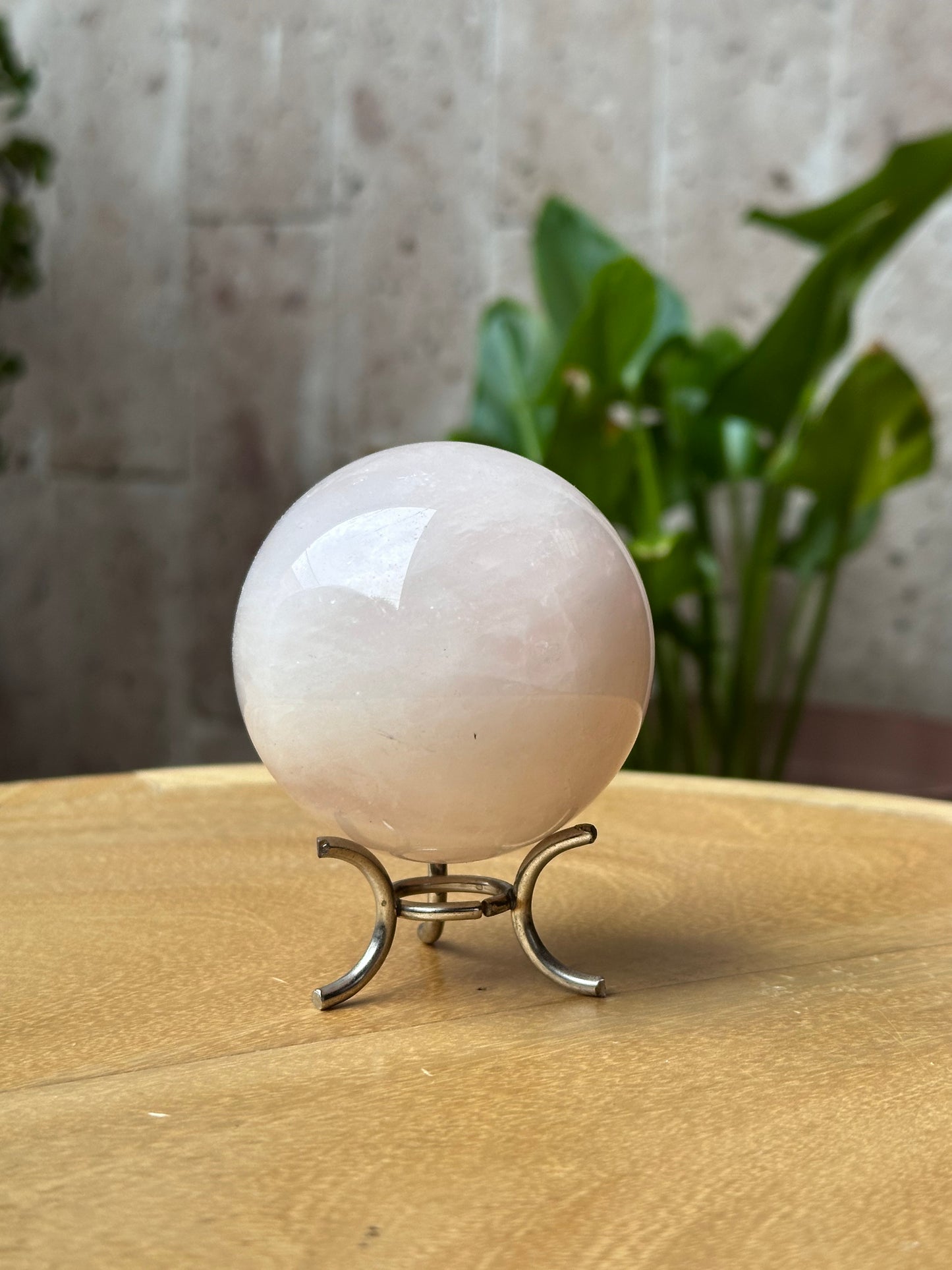 Esfera de Cuarzo Rosa