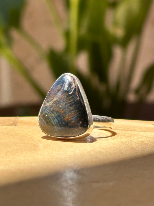 Anillo Ajustable de Ojo de Halcón