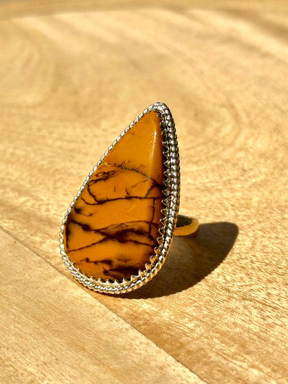 Anillo ajustable de Mokaita