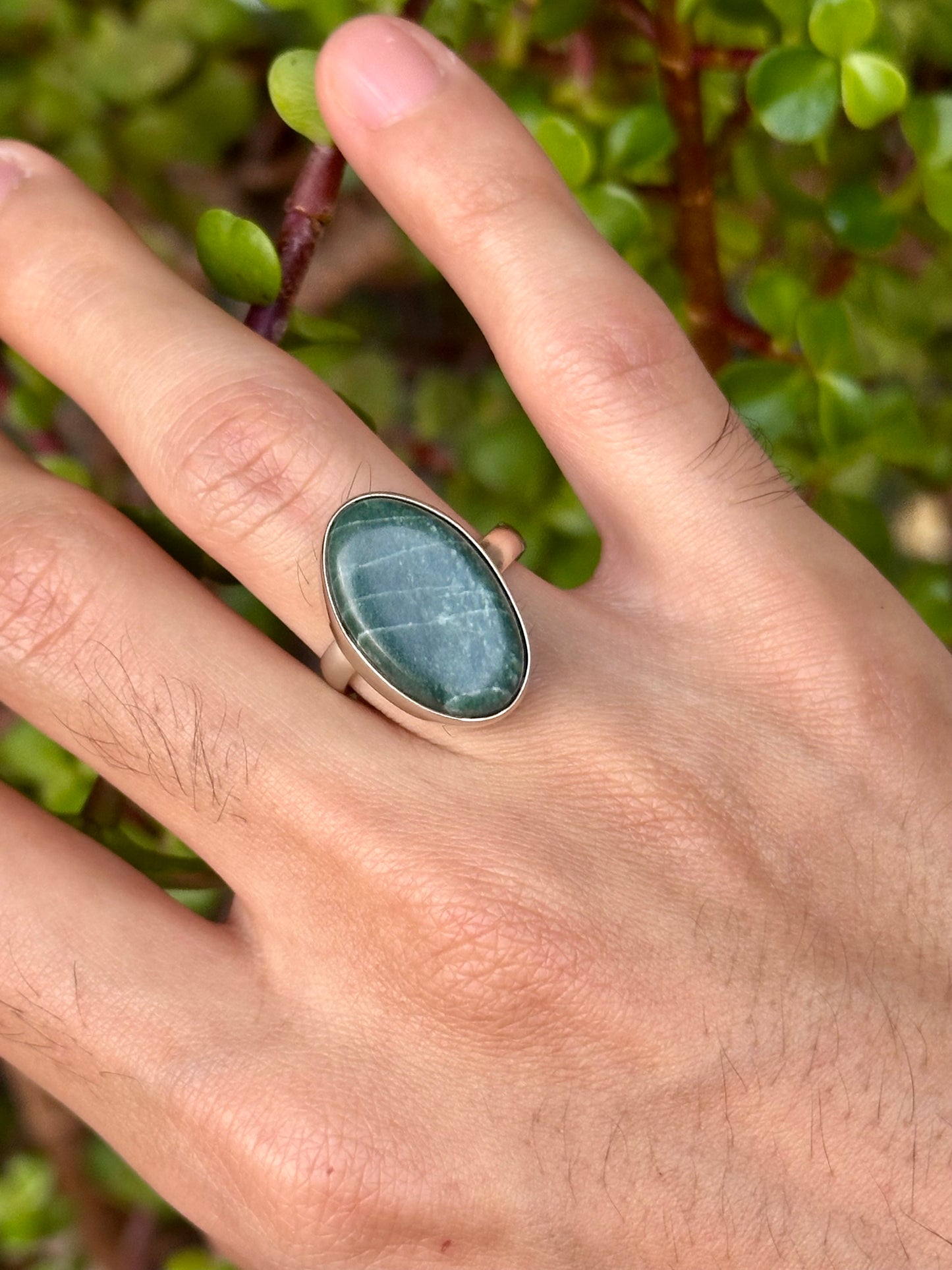 Anillo ajustable de Jade