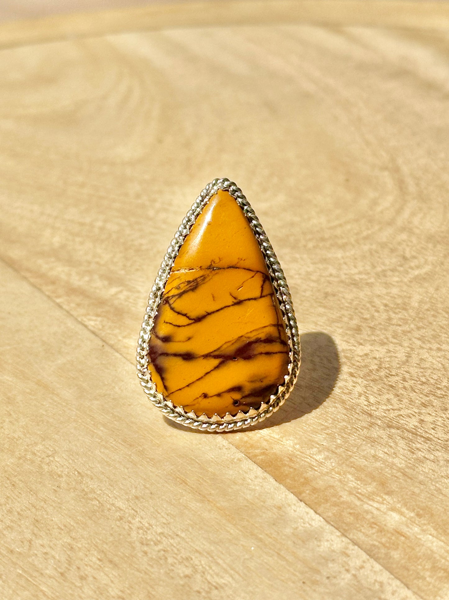 Anillo ajustable de Mokaita