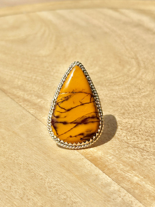 Anillo ajustable de Mokaita