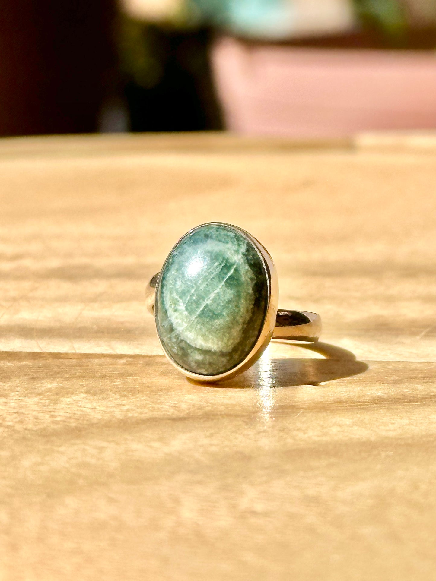 Anillo ajustable de Jade Guatemala