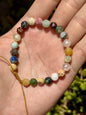 Pulsera Ajustable de Cuarzos y Minerales Mixtos