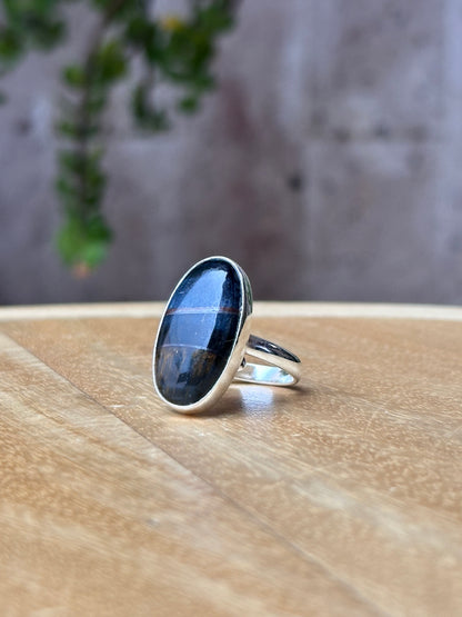 Anillo Ajustable de Ojo de Halcón