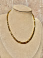 Collar Choker Ajustable de Hematita Dorada