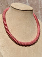 Collar Ajustable de Piedra Volcánica Rosa | Amor y Purificación
