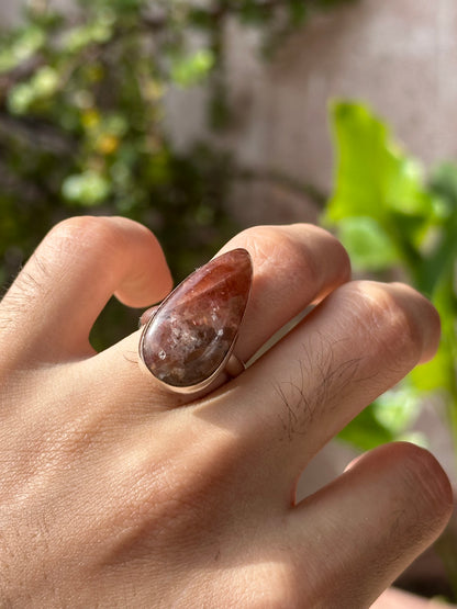 Anillo Ajustable de Piedra Sol