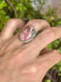 Anillo ajustable de Rodonita