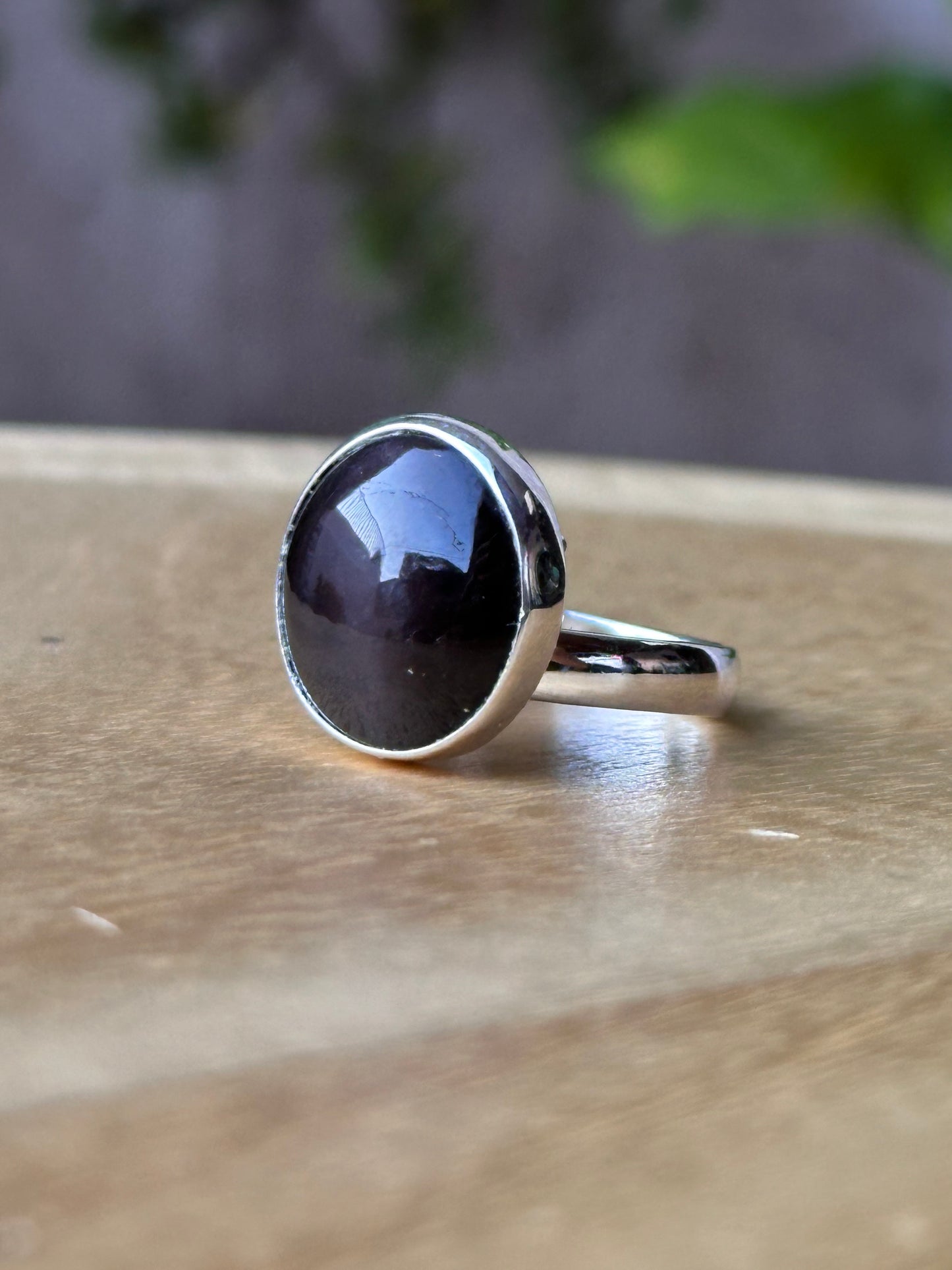 Anillo Ajustable de Escapulita Ojo de Gato