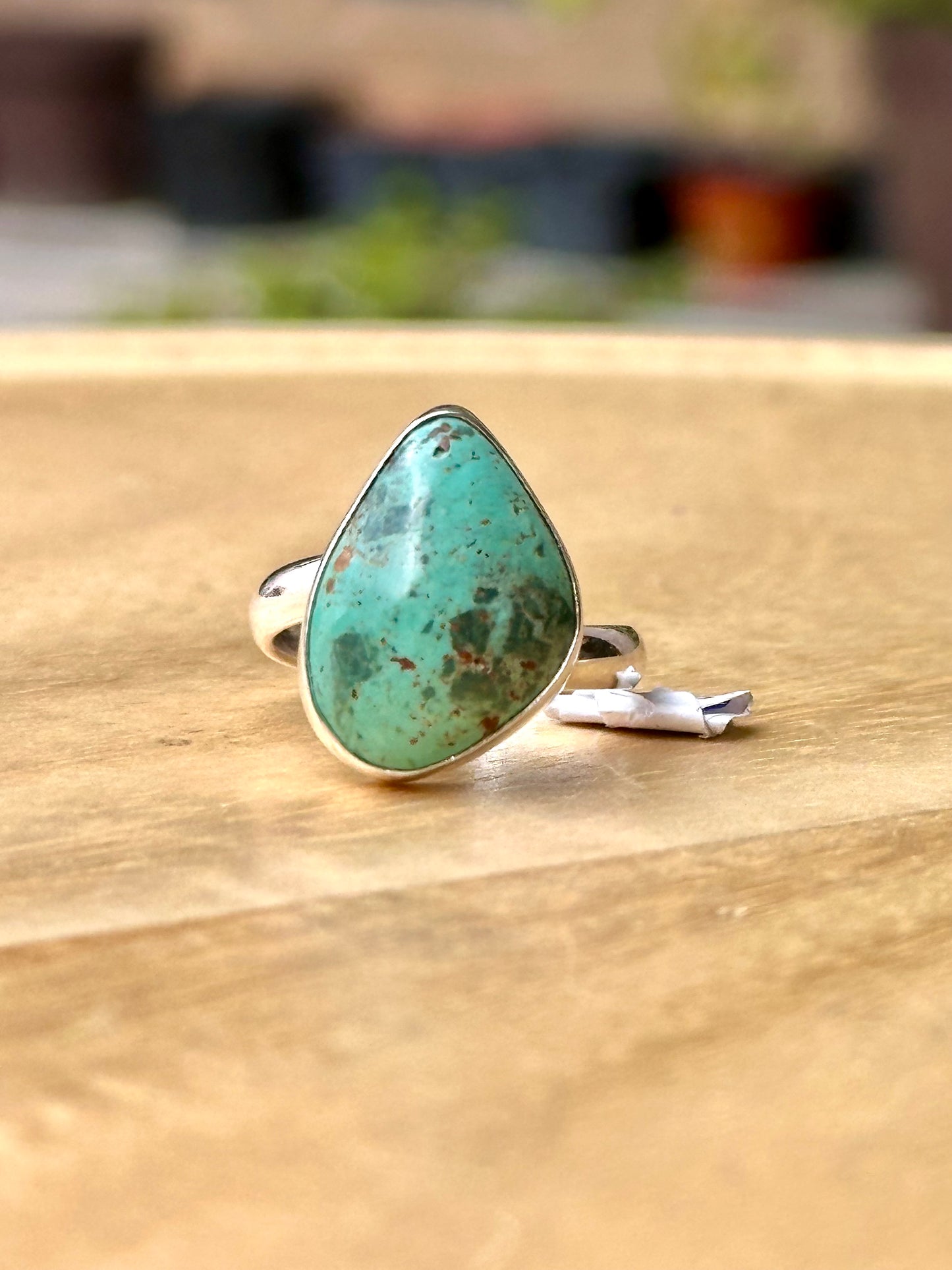 Anillo ajustable de Turquesa