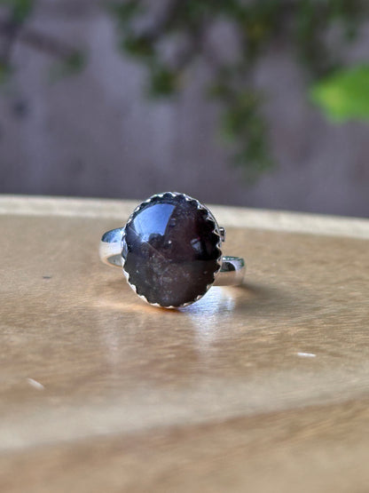 Anillo Ajustable de Escapulita Ojo de Gato