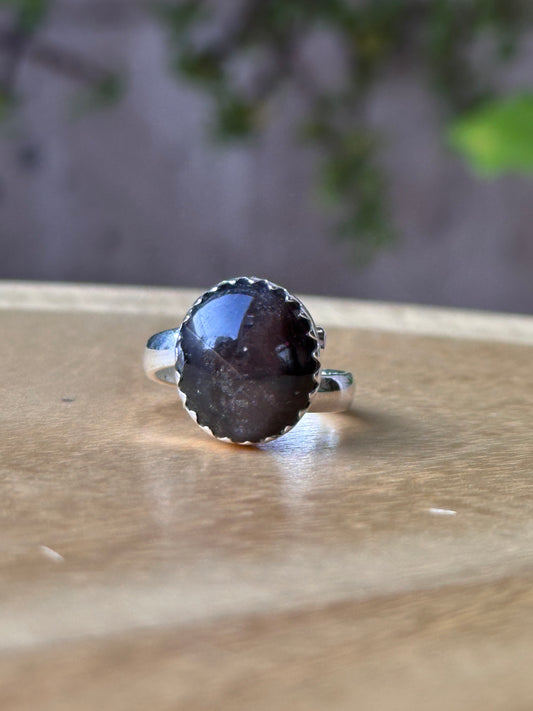 Anillo Ajustable de Escapulita Ojo de Gato
