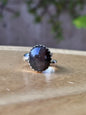 Anillo Ajustable de Escapulita Ojo de Gato
