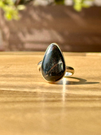 Anillo Ajustable de Ojo de Halcón gota