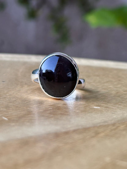 Anillo Ajustable de Escapulita Ojo de Gato