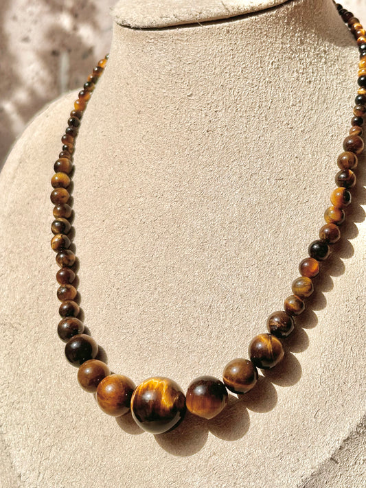 Collar de Ojo de Tigre | Protección y Confianza