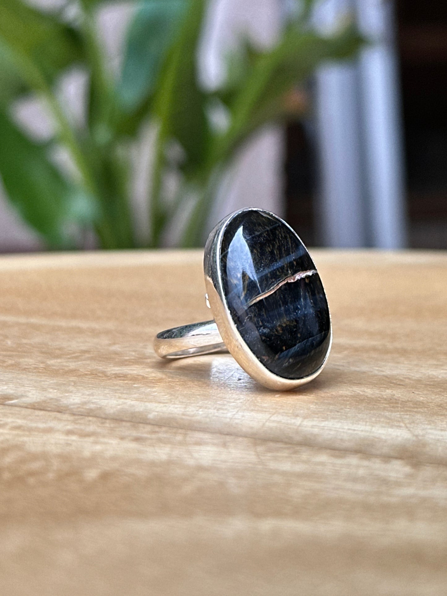 Anillo Ajustable de Ojo de Halcón