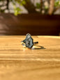 Anillo ajustable de geoda Ágata